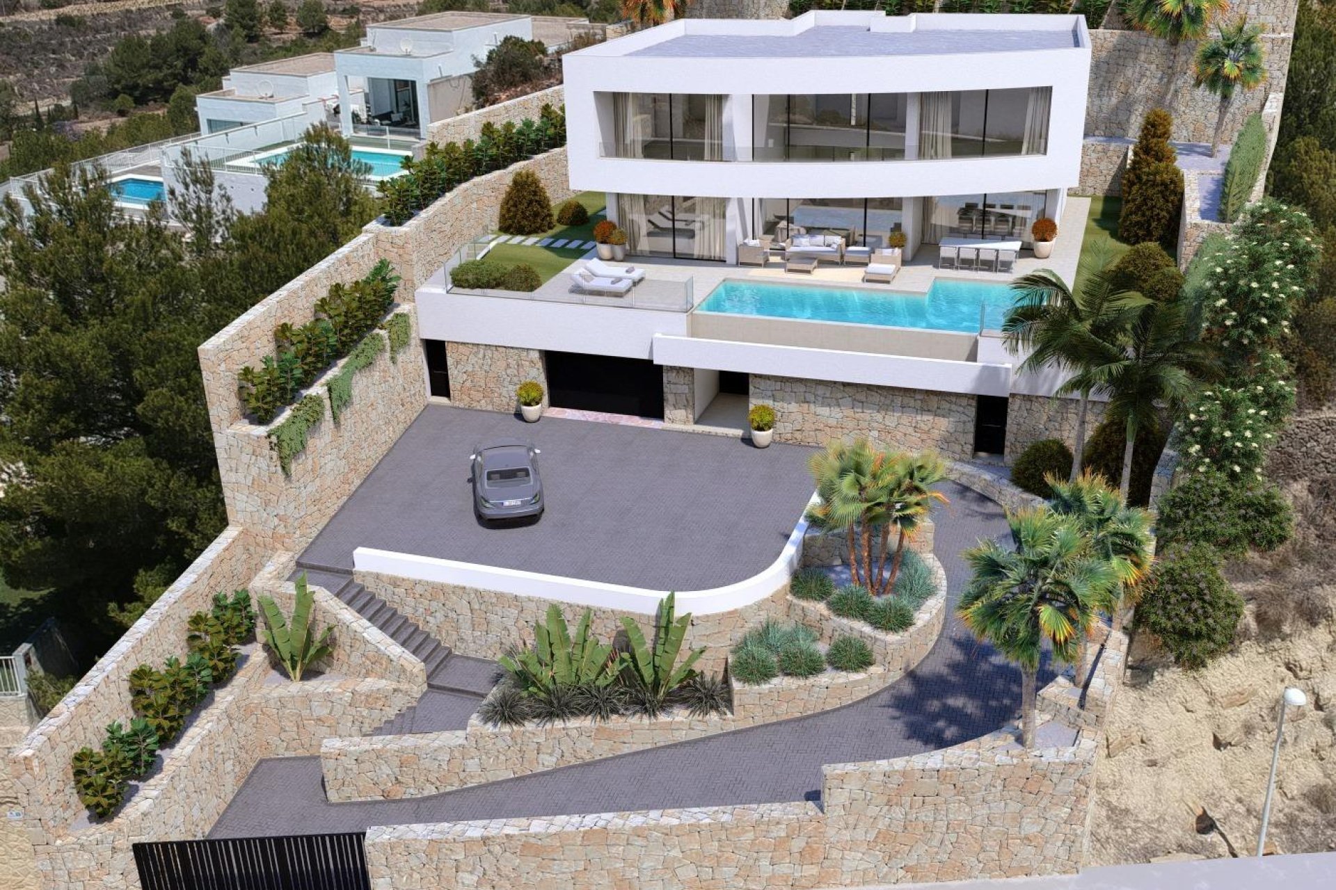 Nouvelle construction - Détaché / Villa -
Calpe - Empedrola