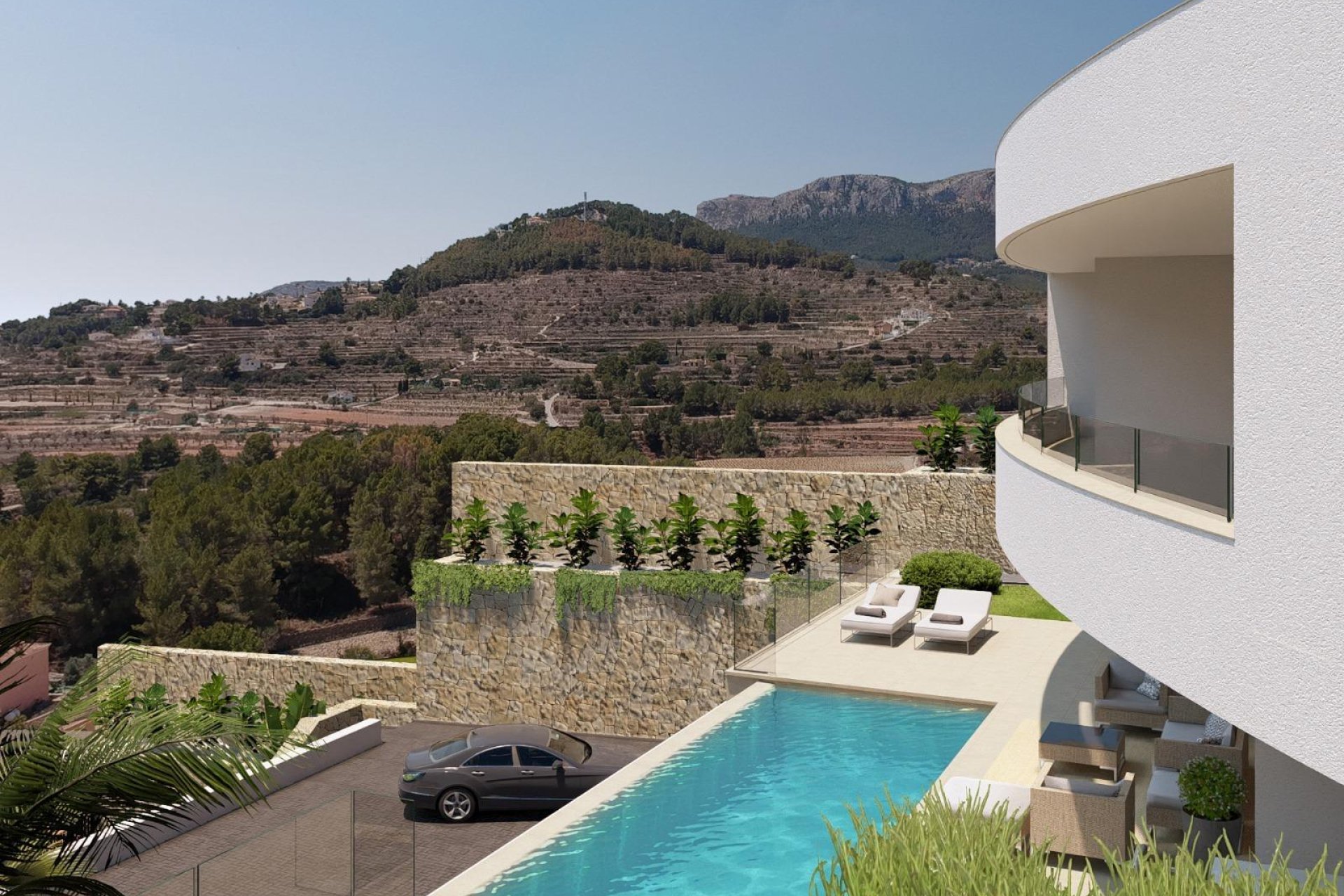 Nouvelle construction - Détaché / Villa -
Calpe - Empedrola