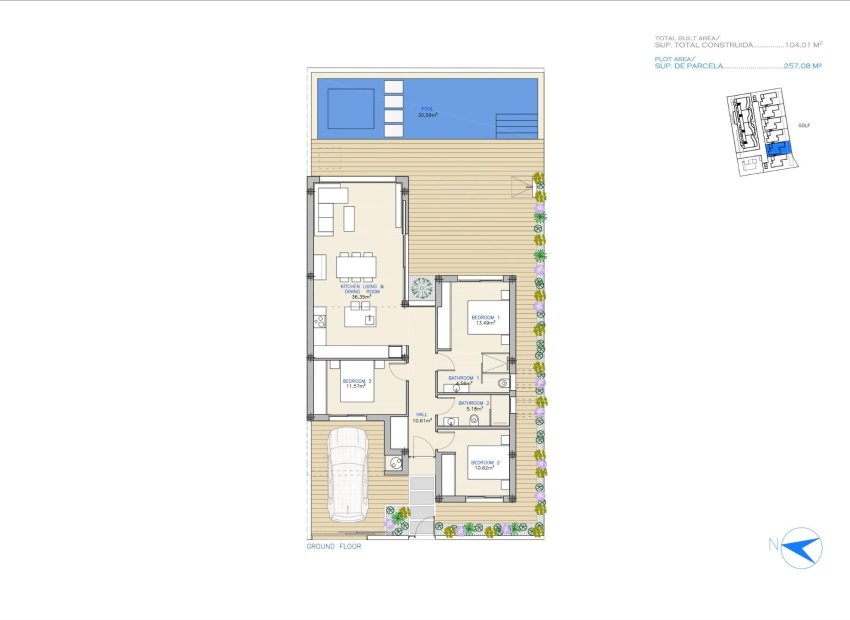 Nouvelle construction - Détaché / Villa -
Los Alcazares - Serena Golf