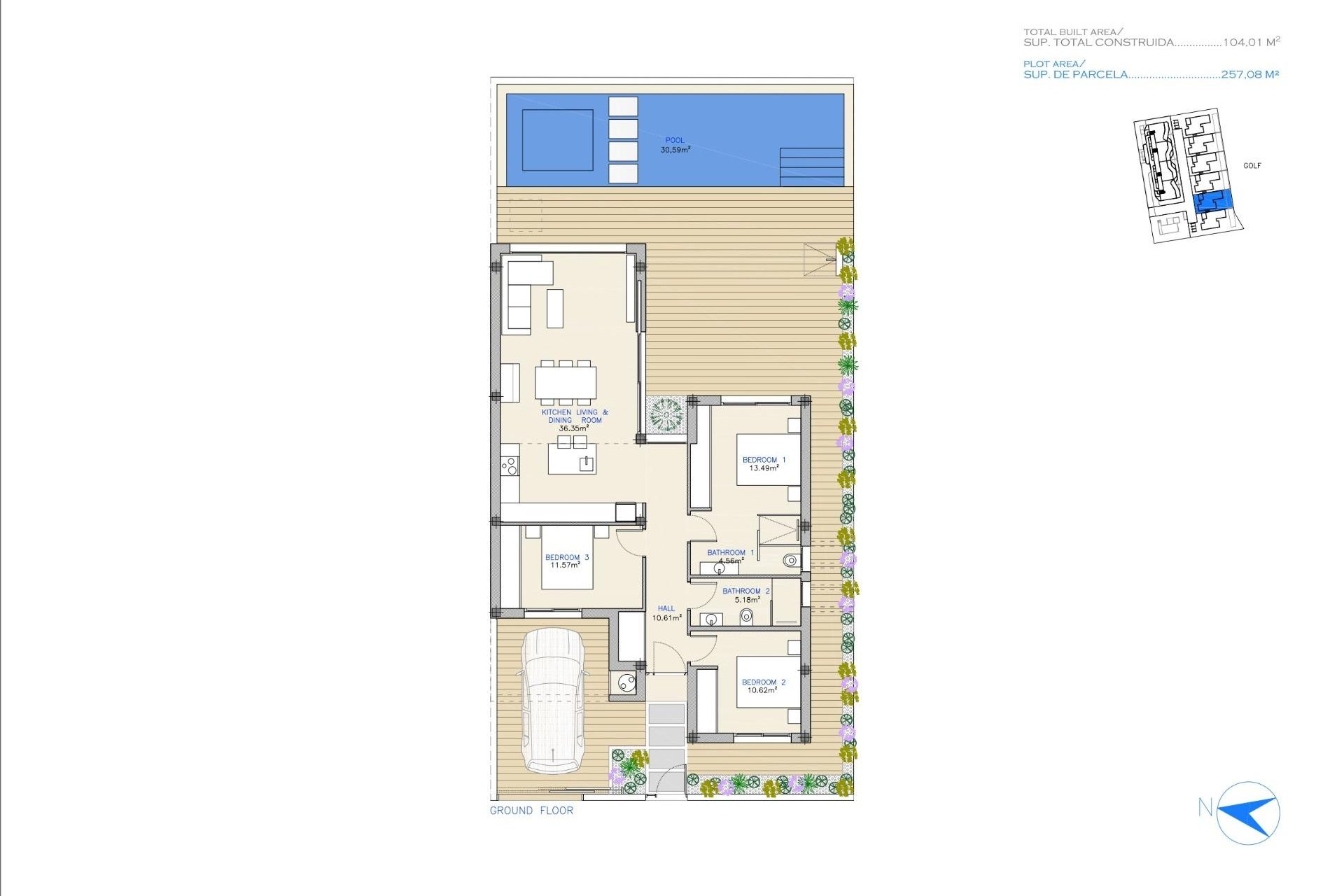 Nouvelle construction - Détaché / Villa -
Los Alcazares - Serena Golf
