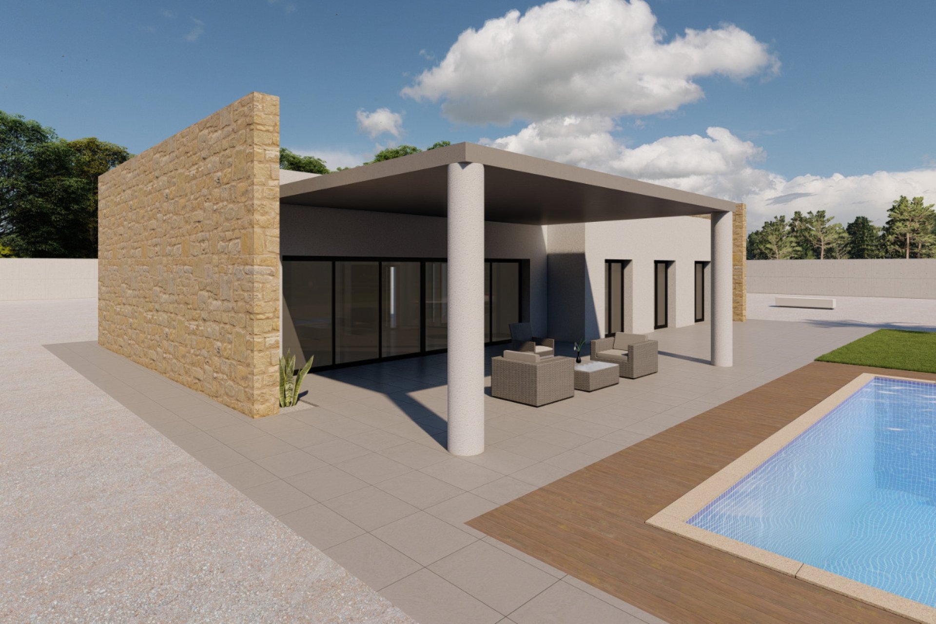 Nouvelle construction - Détaché / Villa -
Pinoso - El Pinós
