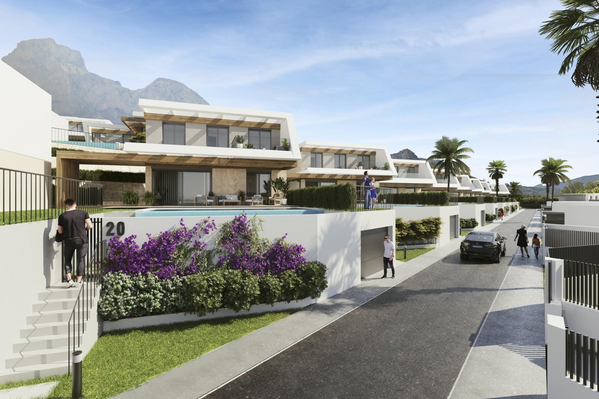 Nouvelle construction - Détaché / Villa -
Polop - PAU 1