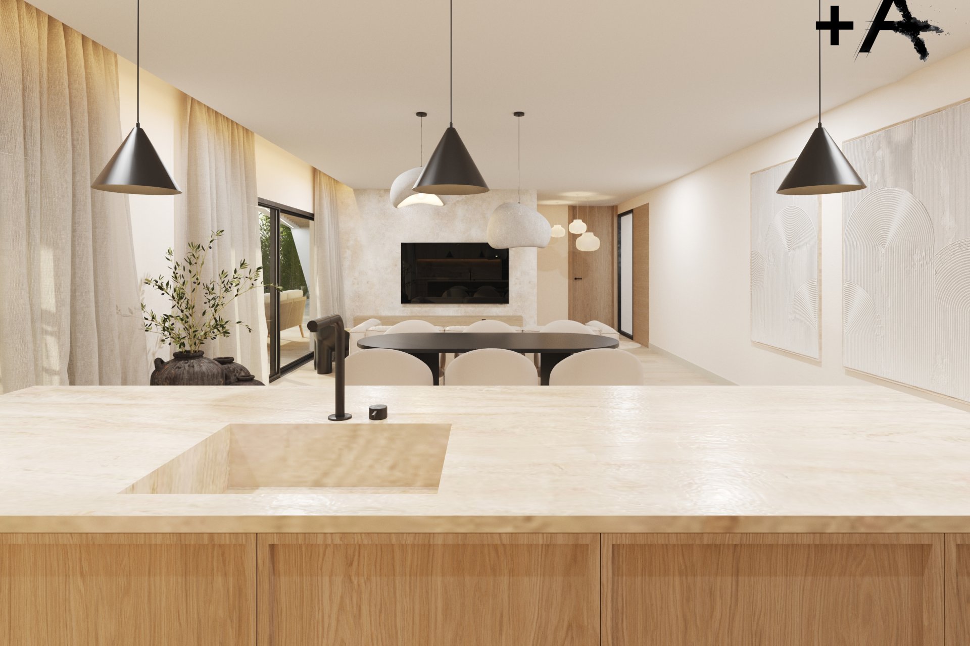 Nouvelle construction - Détaché / Villa -
Polop