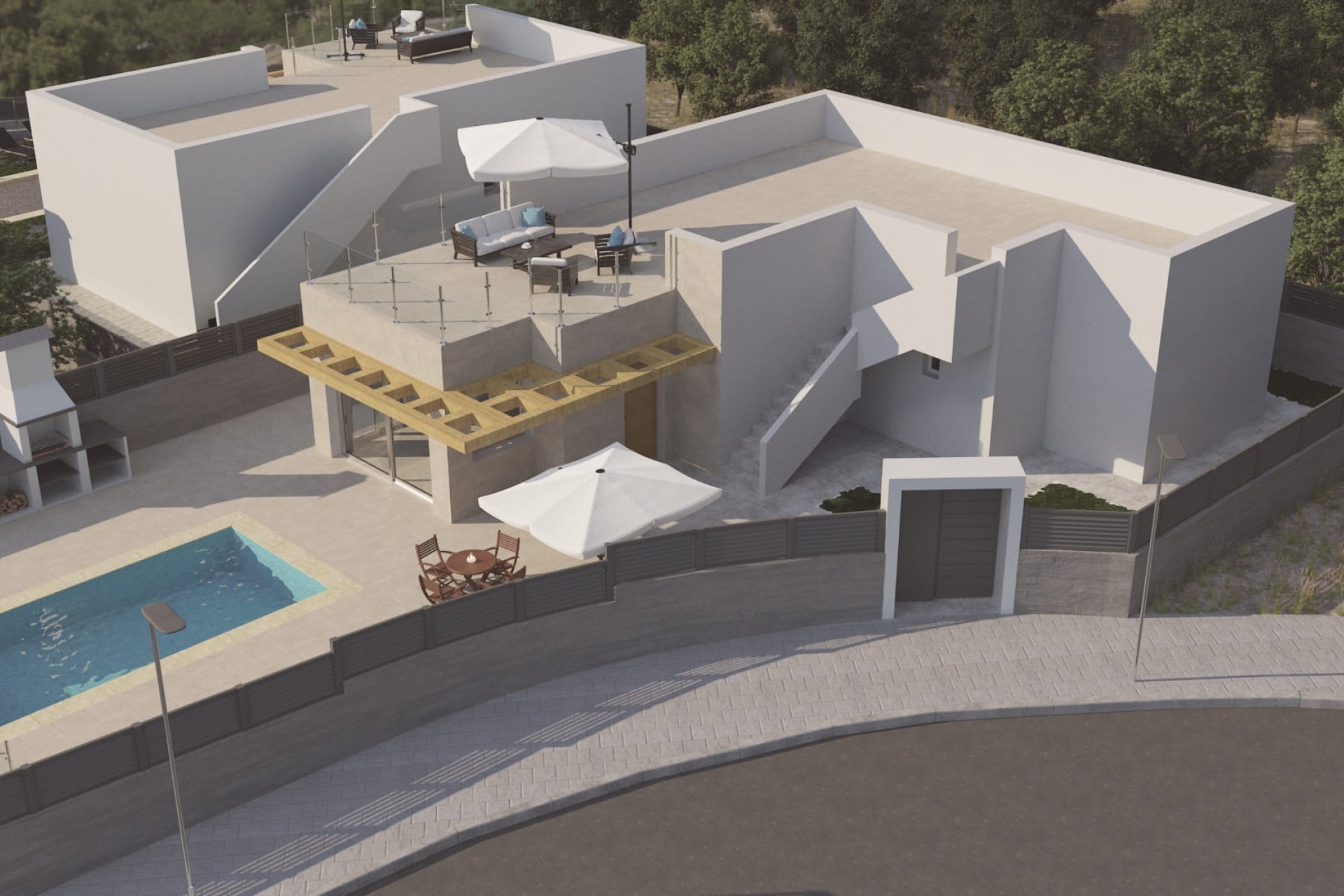 Nouvelle construction - Détaché / Villa -
Polop