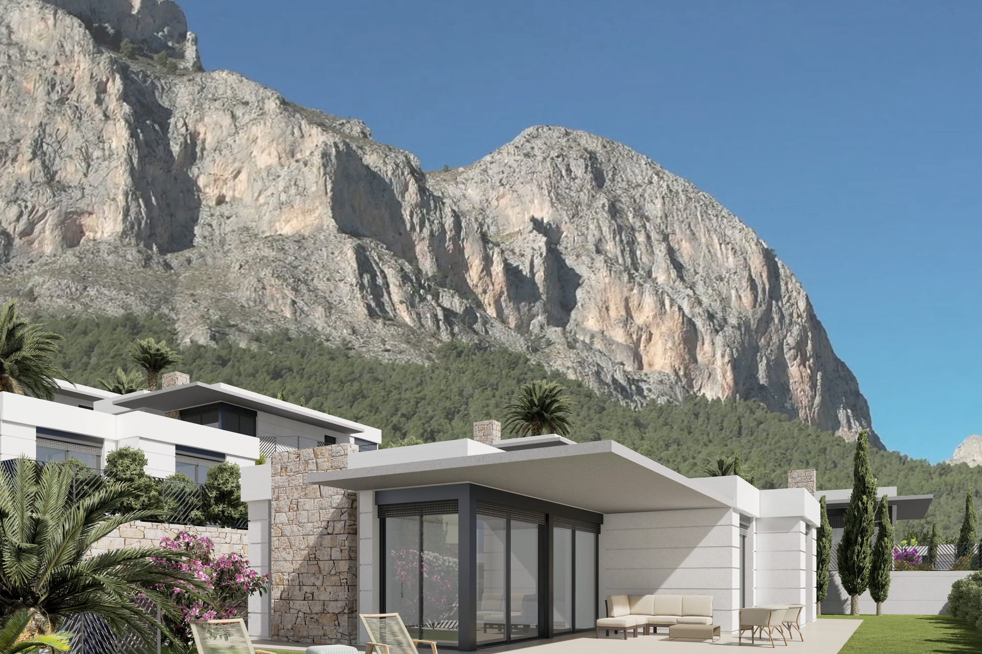Nouvelle construction - Détaché / Villa -
Polop