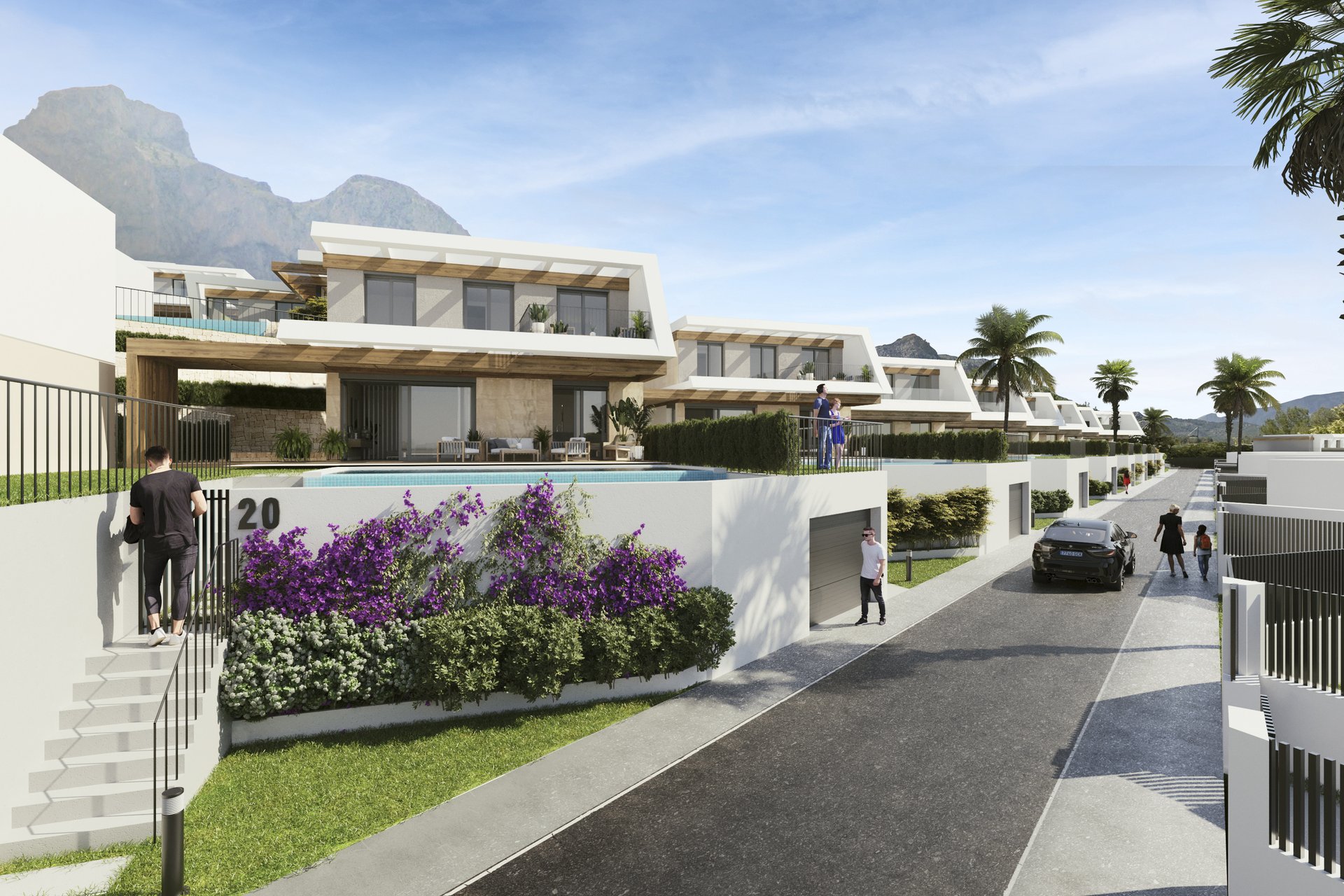 Nouvelle construction - Détaché / Villa -
Polop