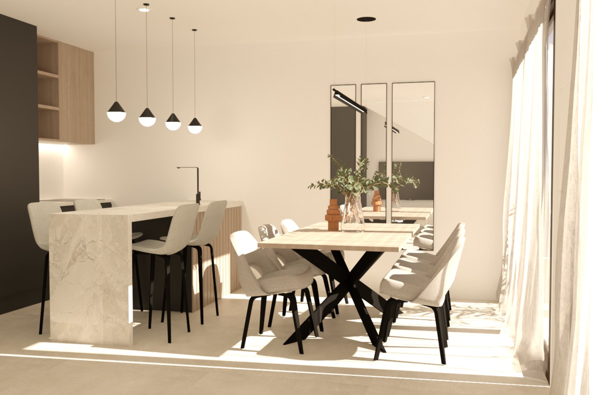 Nouvelle construction - ground-floor -
Los Guardianes