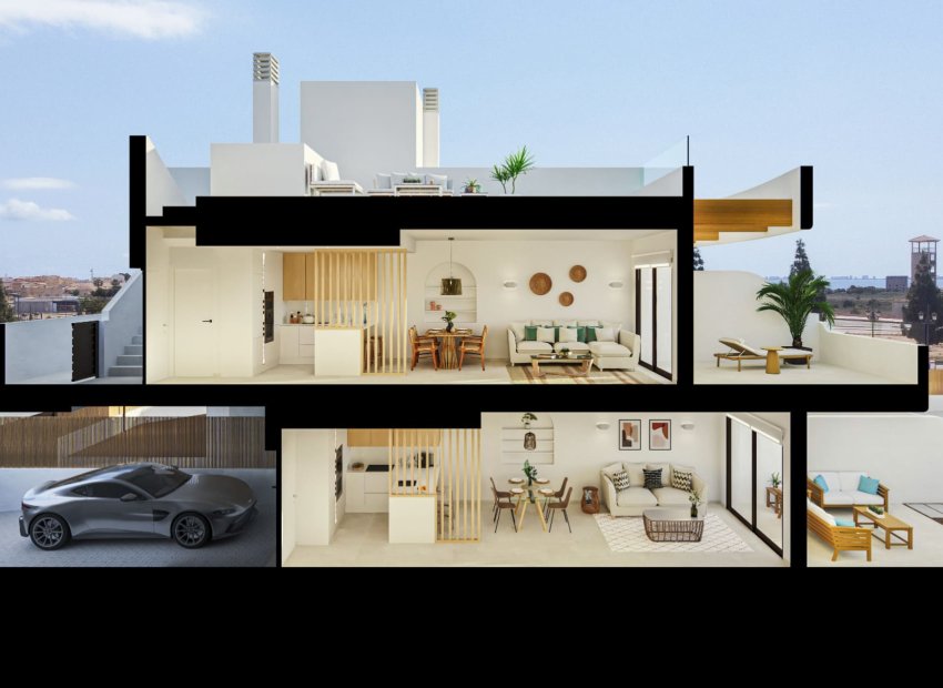 Nouvelle construction - high-bungalow -
Los Alcazares - Los Alcázares