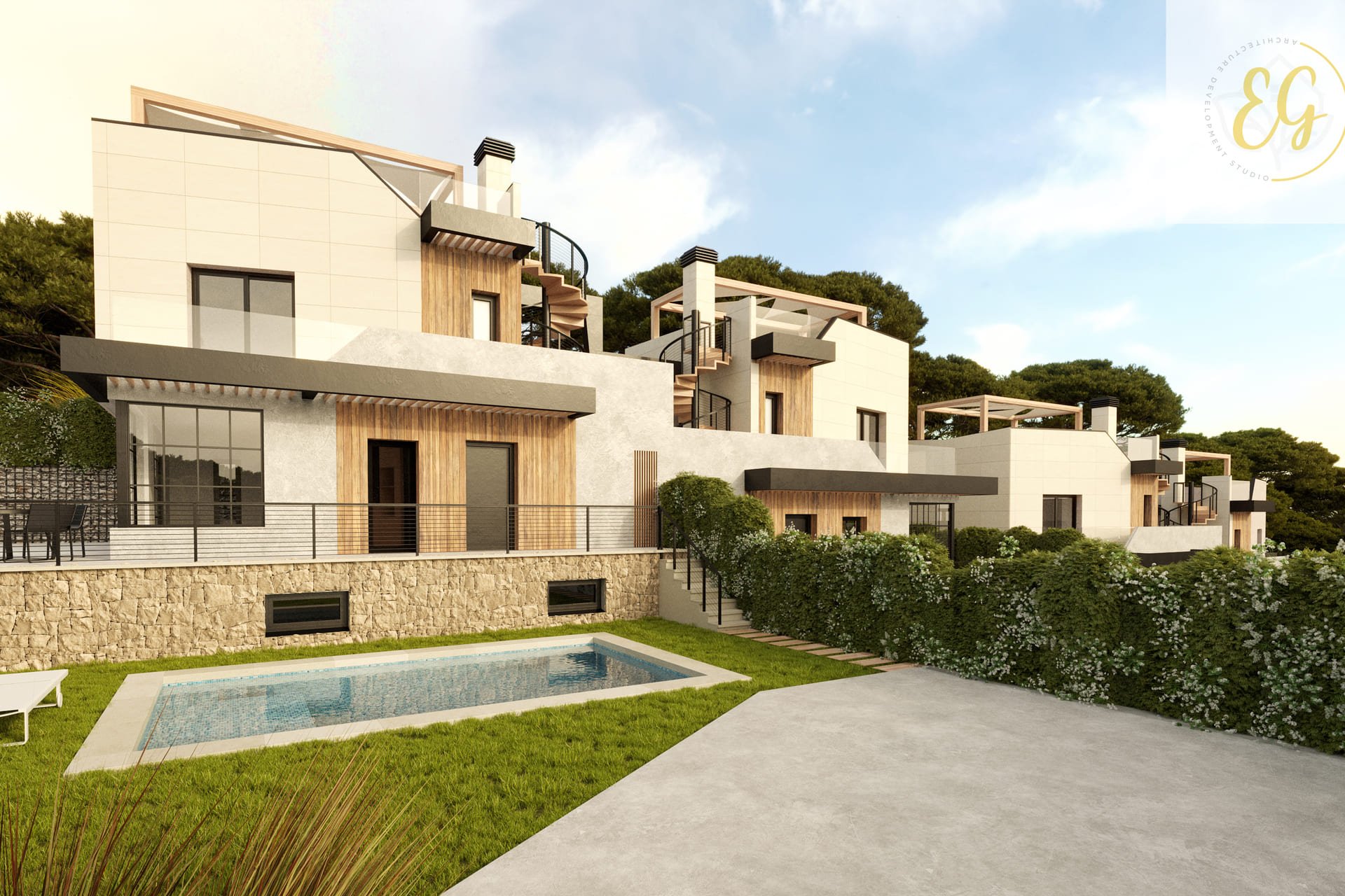Nouvelle construction - Jumelée -
Polop
