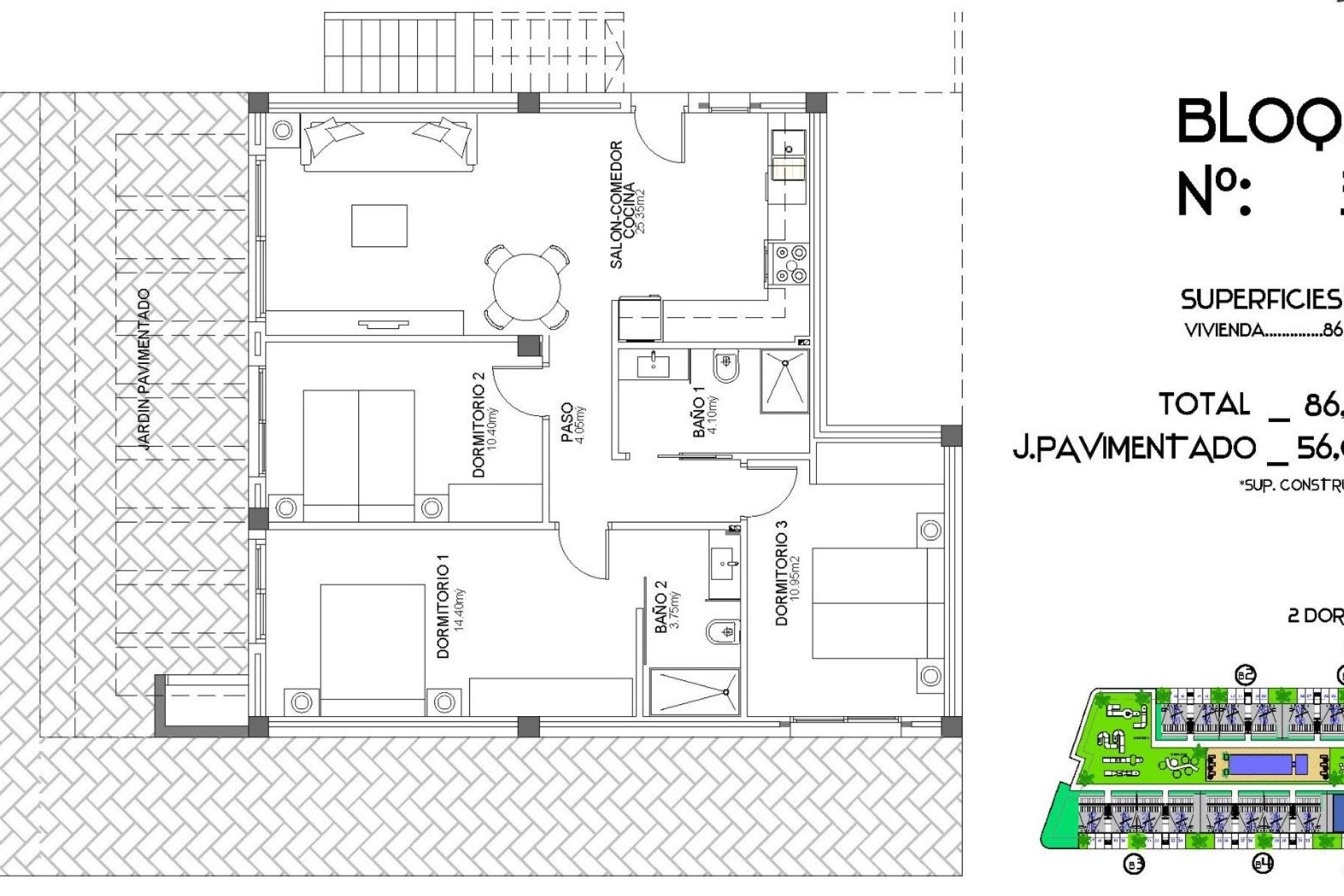 Nouvelle construction - Maison individuelle -
Algorfa - La Finca Golf