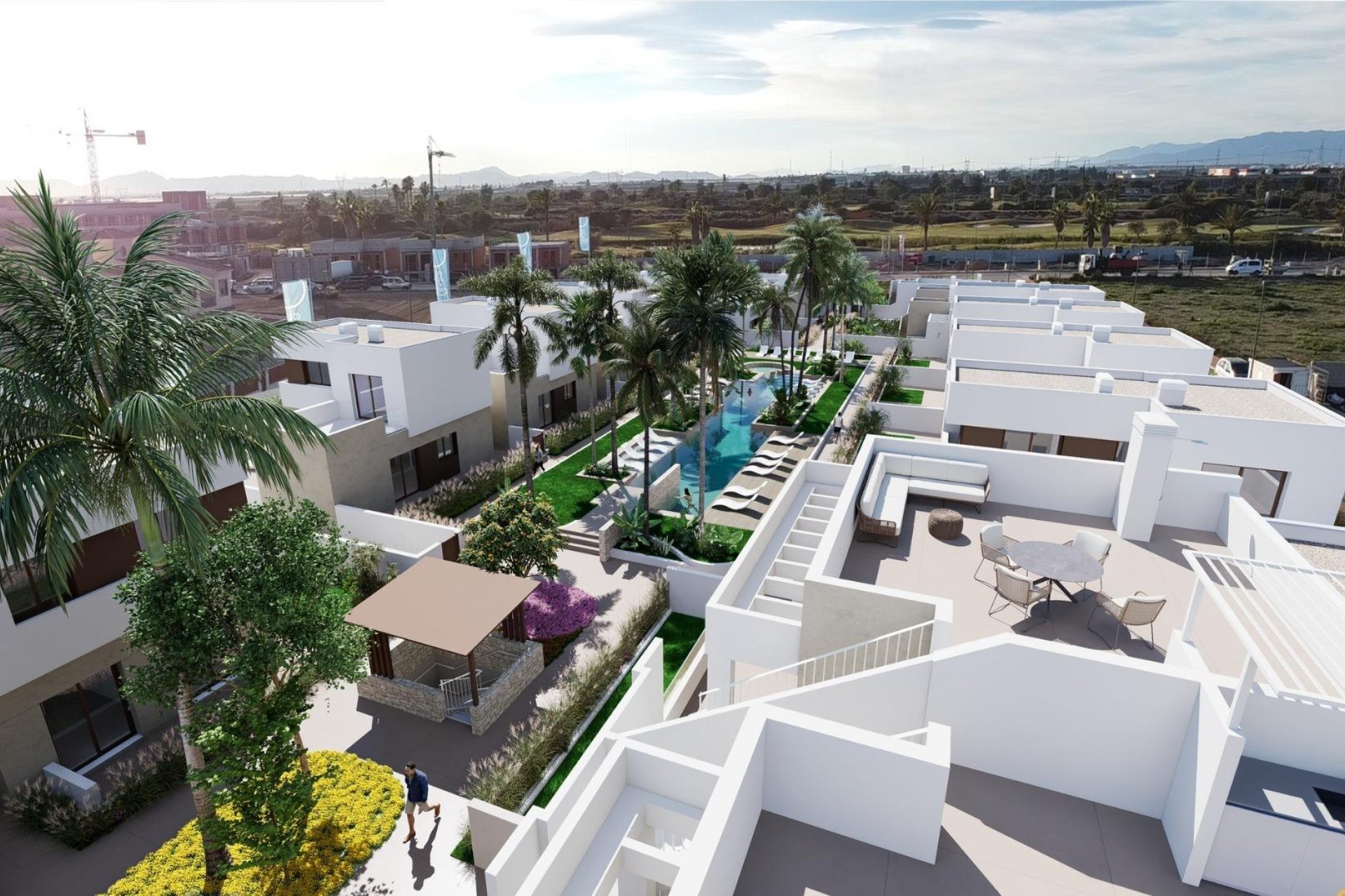 Nouvelle construction - Maison individuelle -
Los Alcazares - Serena Golf