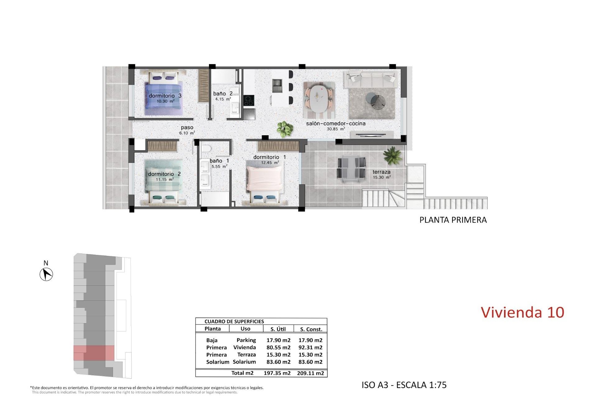 Nouvelle construction - Maison individuelle -
Pilar de la Horadada - pueblo