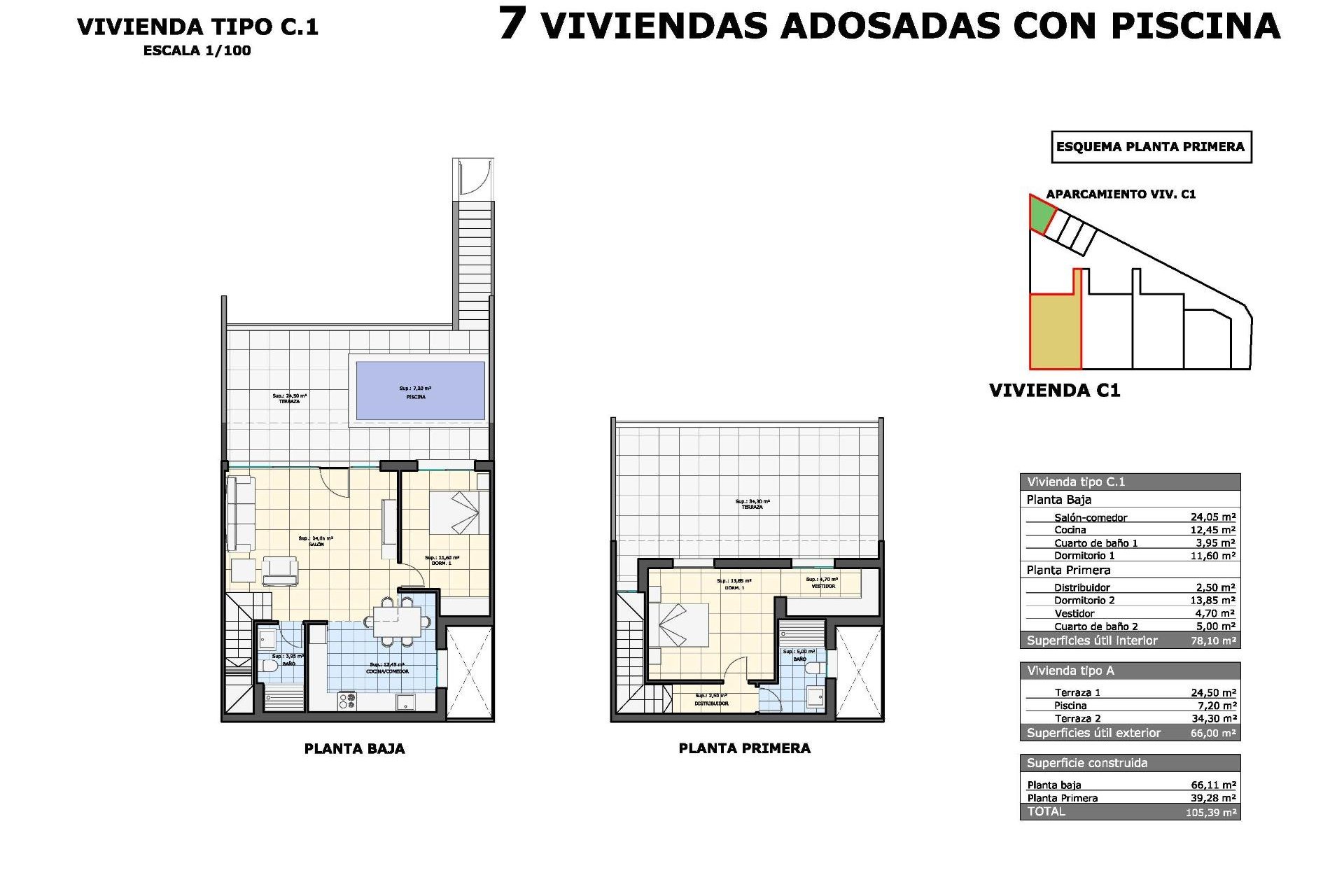 Nouvelle construction - Maison individuelle -
Pilar de la Horadada - pueblo