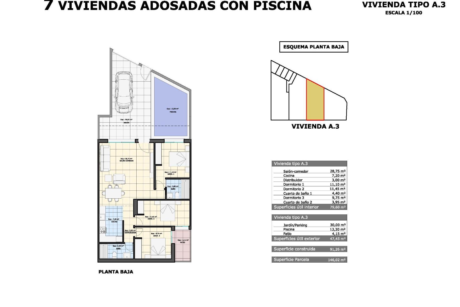 Nouvelle construction - Maison individuelle -
Pilar de la Horadada - pueblo