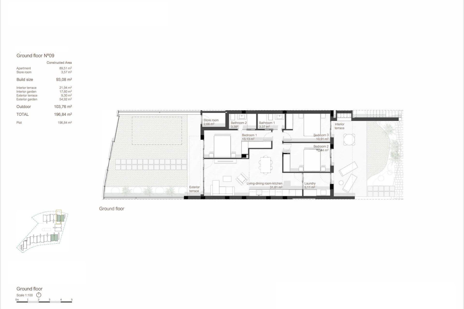 Nouvelle construction - Maison individuelle -
San Javier - Roda Golf