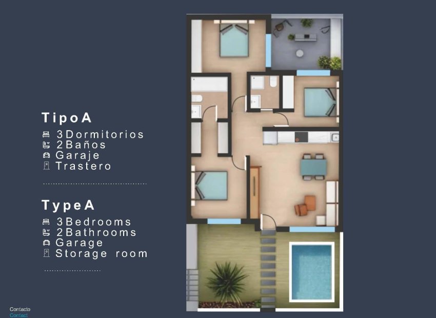 Nouvelle construction - Maison individuelle -
San Pedro del Pinatar - Los Pinos