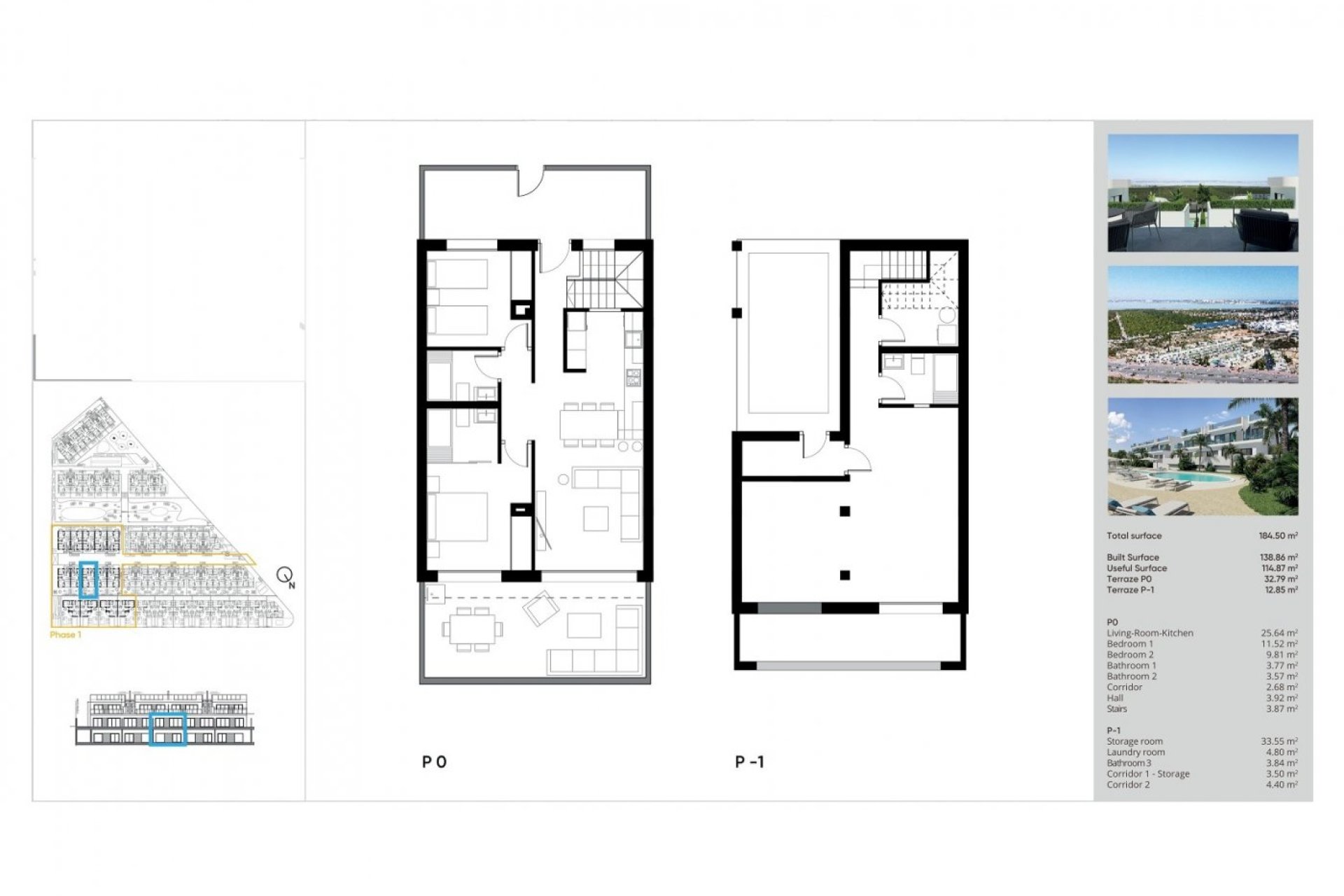 Nouvelle construction - Maison individuelle -
Torrevieja - Lago Jardin