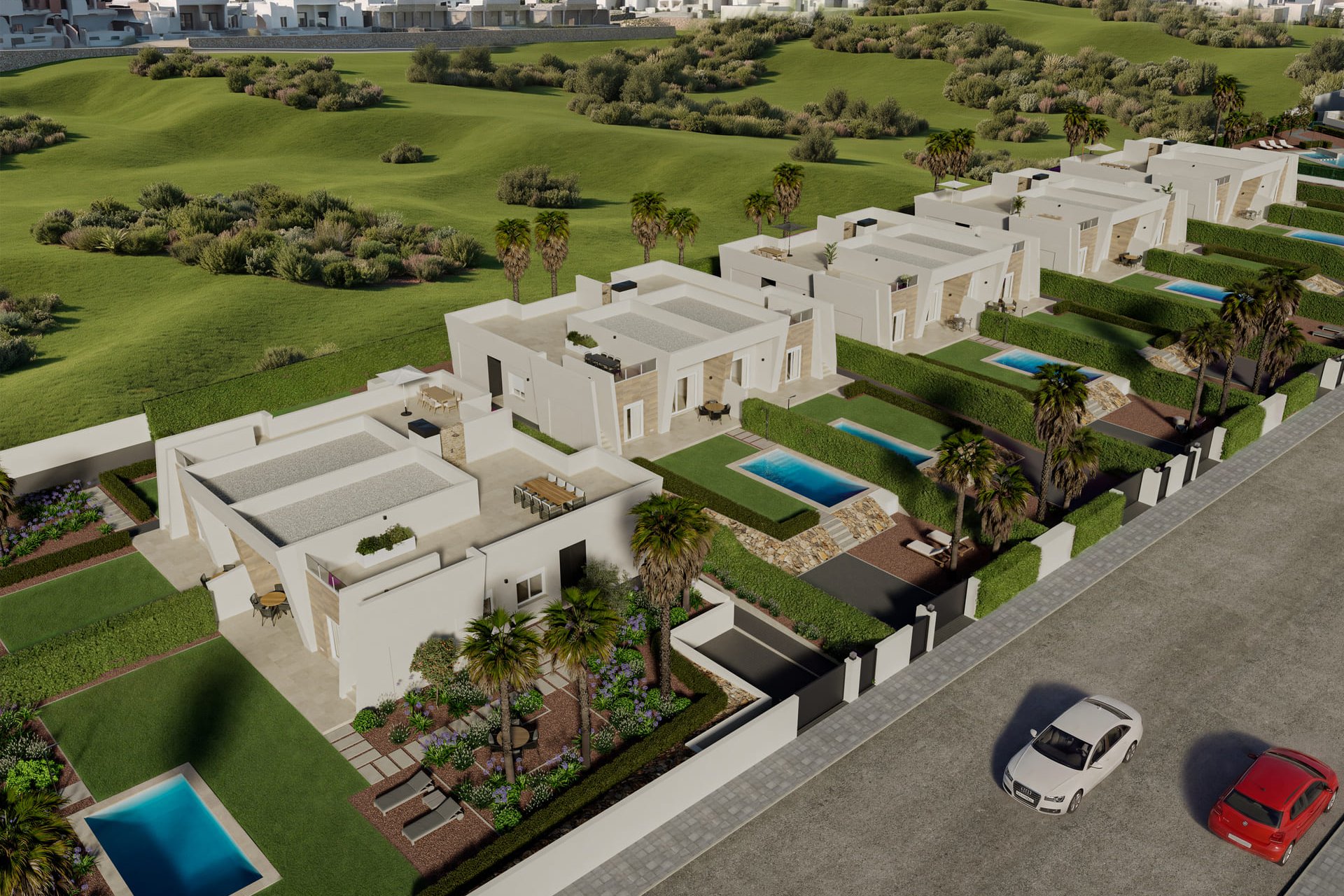 Nouvelle construction - Mitoyenne -
Algorfa - La Finca Golf