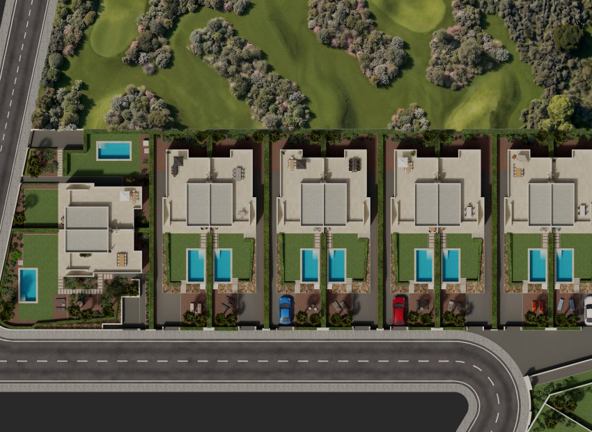 Nouvelle construction - Mitoyenne -
Algorfa - La Finca Golf