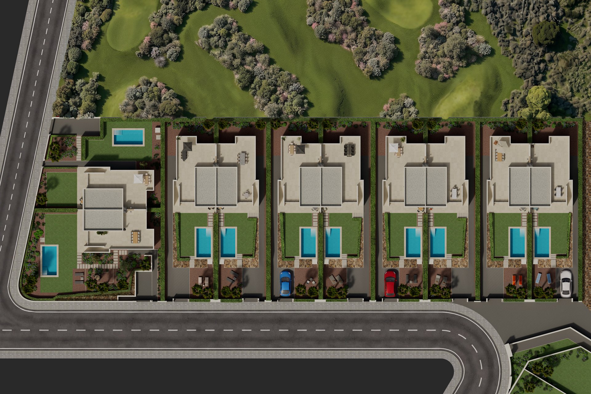 Nouvelle construction - Mitoyenne -
Algorfa - La Finca Golf