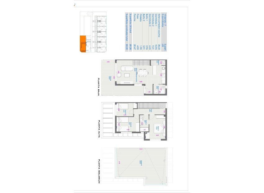 Nouvelle construction - Mitoyenne -
Orihuela Costa - Entre golf