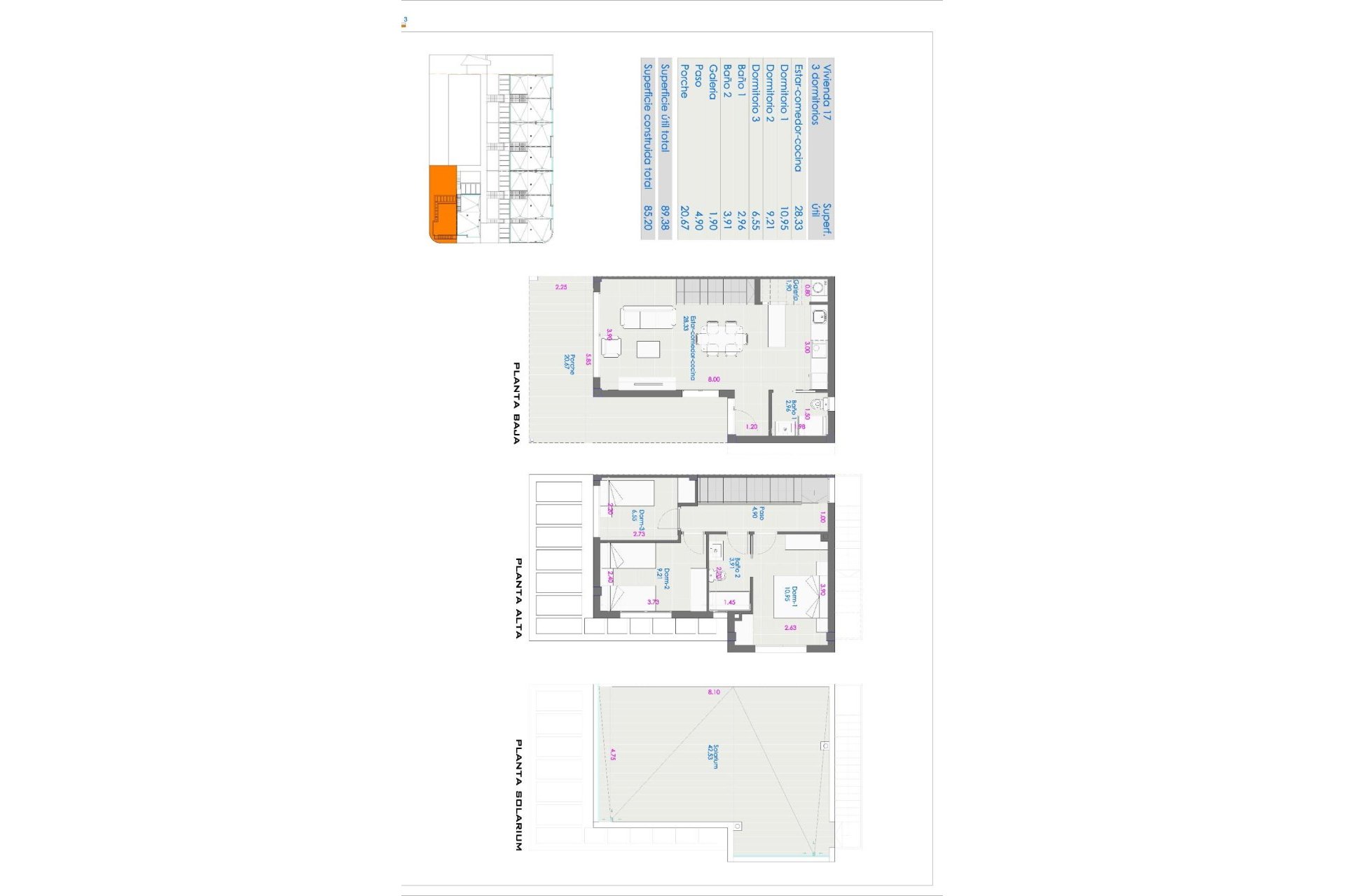 Nouvelle construction - Mitoyenne -
Orihuela Costa - PAU 26