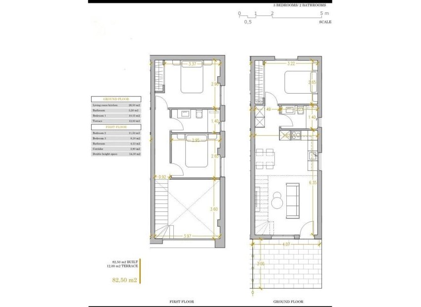 Nouvelle construction - Mitoyenne -
Orihuela Costa - Villamartín