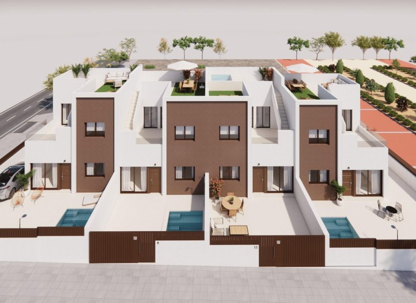 Nouvelle construction - Mitoyenne -
Pilar de la Horadada - Barrio los Segundas