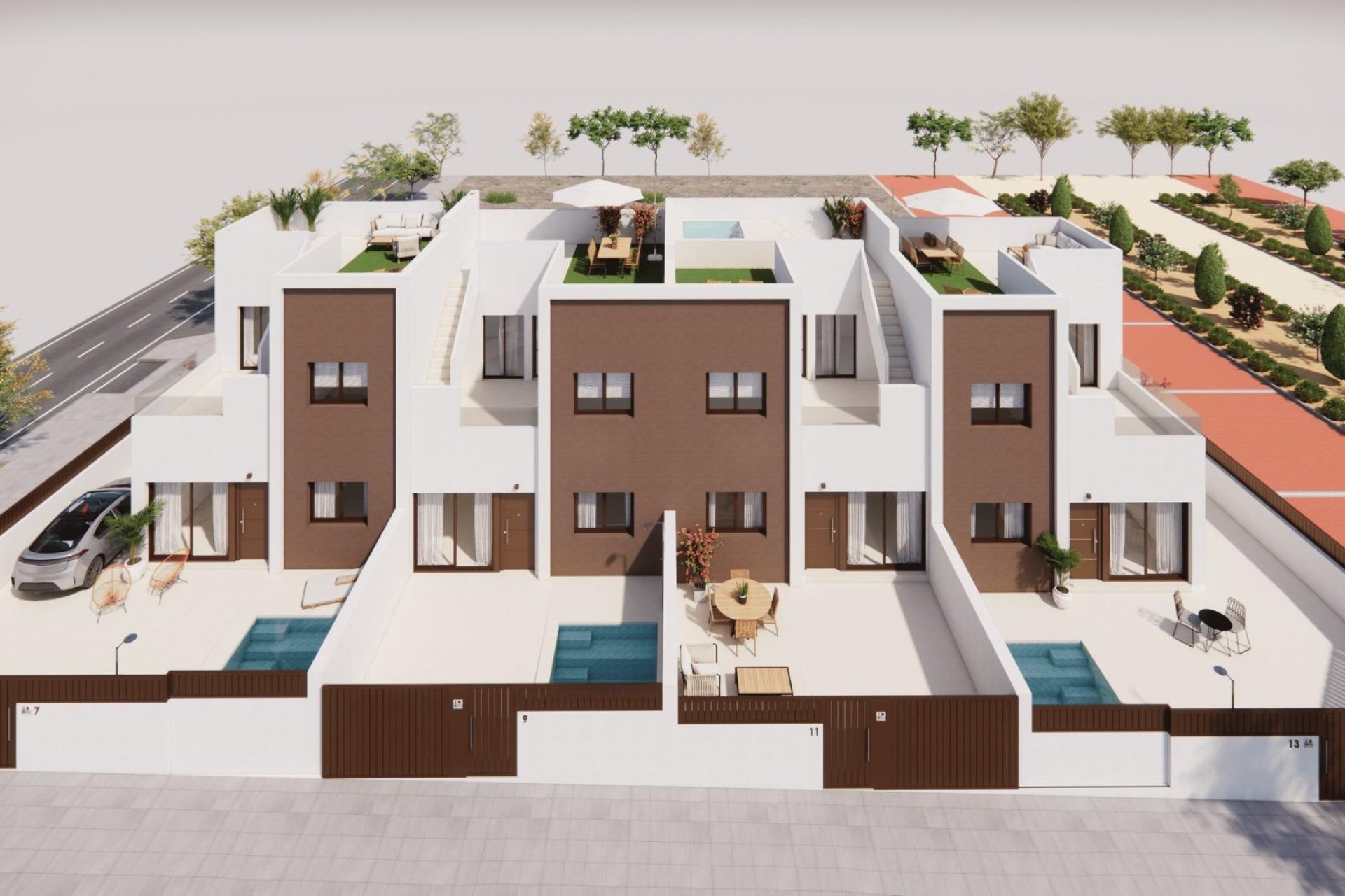 Nouvelle construction - Mitoyenne -
Pilar de la Horadada - Barrio los Segundas