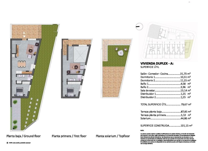 Nouvelle construction - Mitoyenne -
Pilar de la Horadada - pueblo