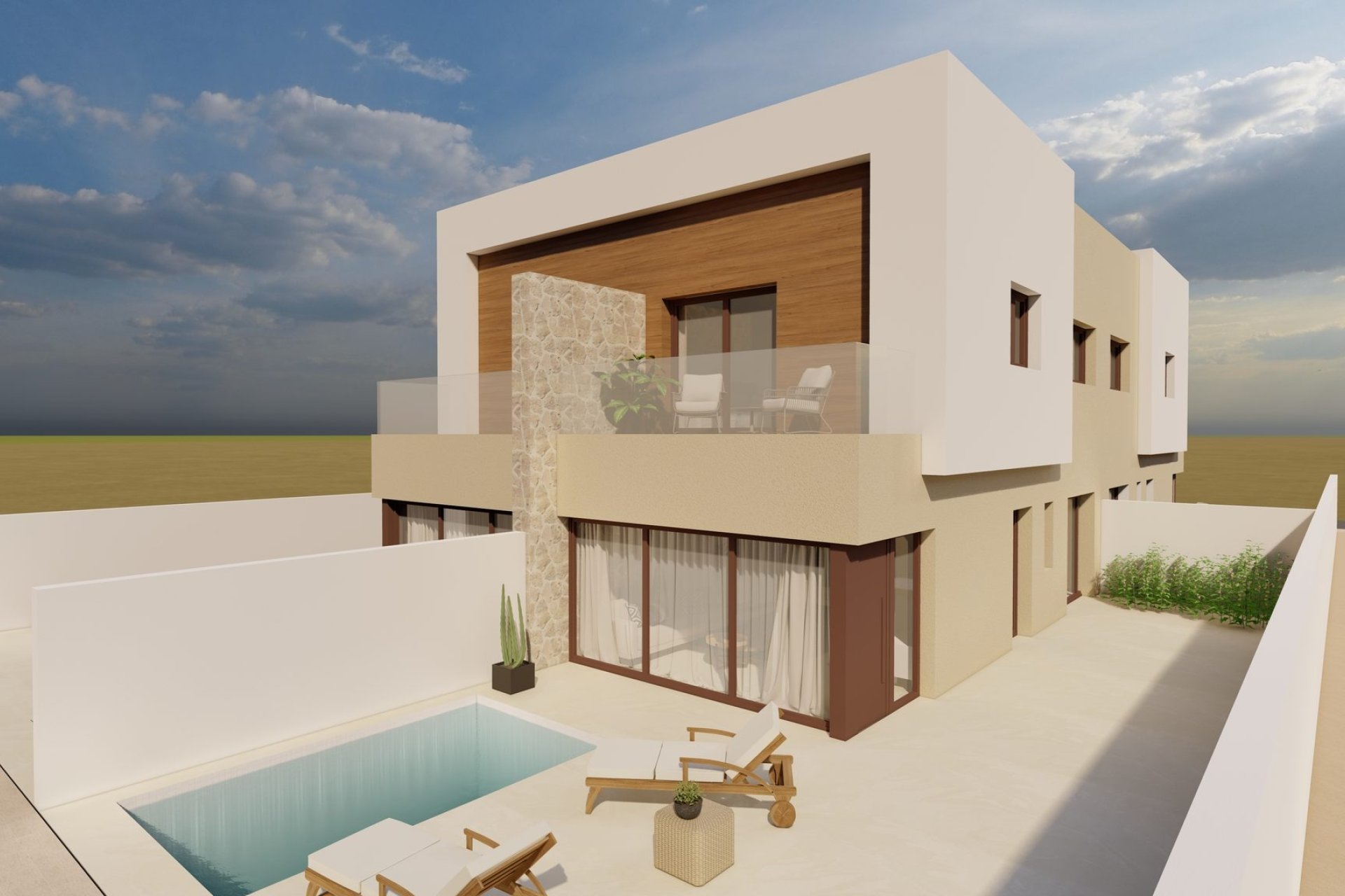 Nouvelle construction - Mitoyenne -
San Javier