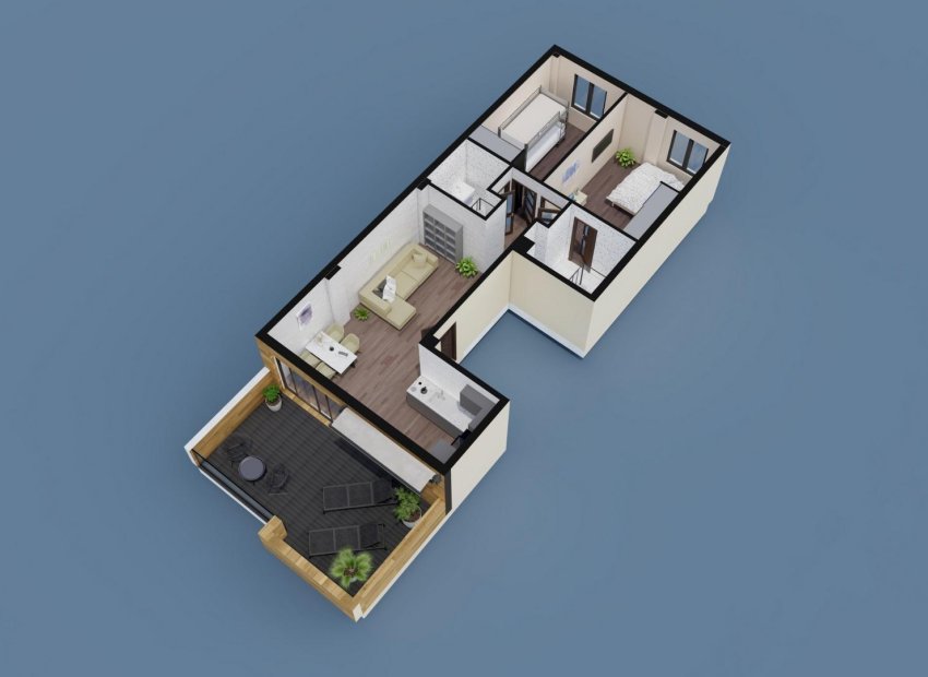 Nouvelle construction - Penthouse -
Pilar de la Horadada - pueblo