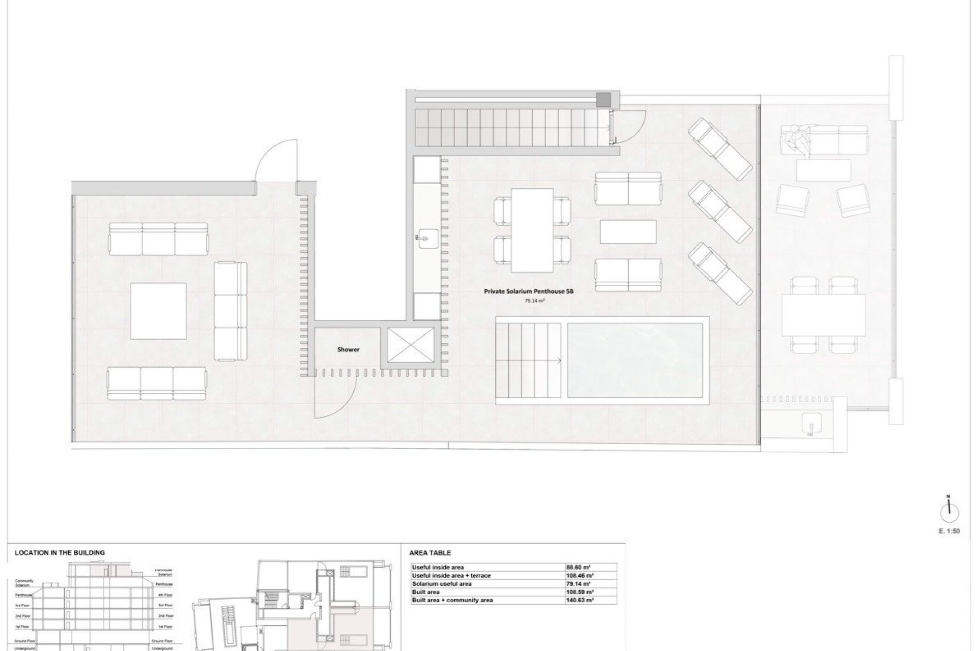 Nouvelle construction - Penthouse -
Torrevieja - La Mata