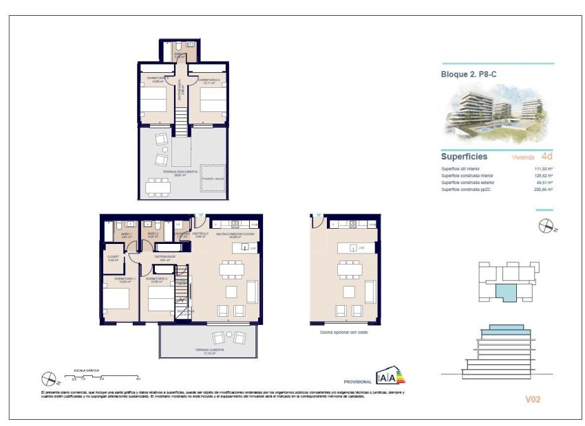 Nouvelle construction - Penthouse -
Villajoyosa - Playa del Torres