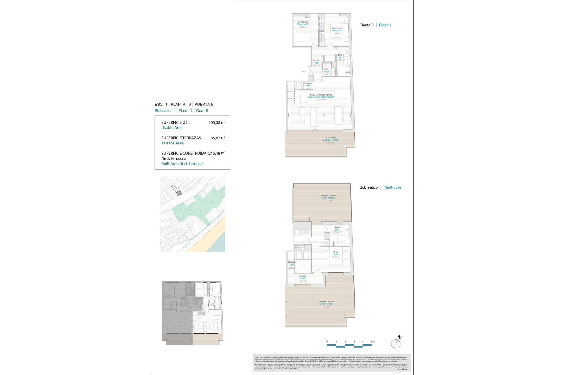 Nouvelle construction - Penthouse -
Villajoyosa - Pueblo