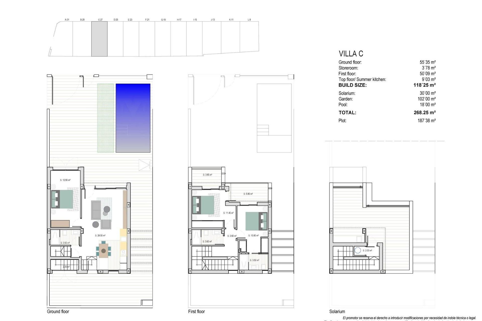 Nouvelle construction - Villa -
Los Alcazares - Playa la Atascadera