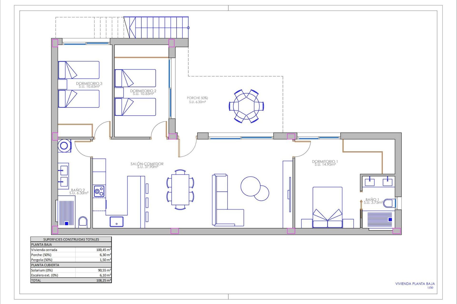 Nouvelle construction - Villa -
Los Montesinos - La Herrada