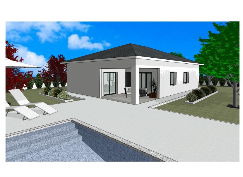 Nouvelle construction - Villa -
Pinoso - Lel