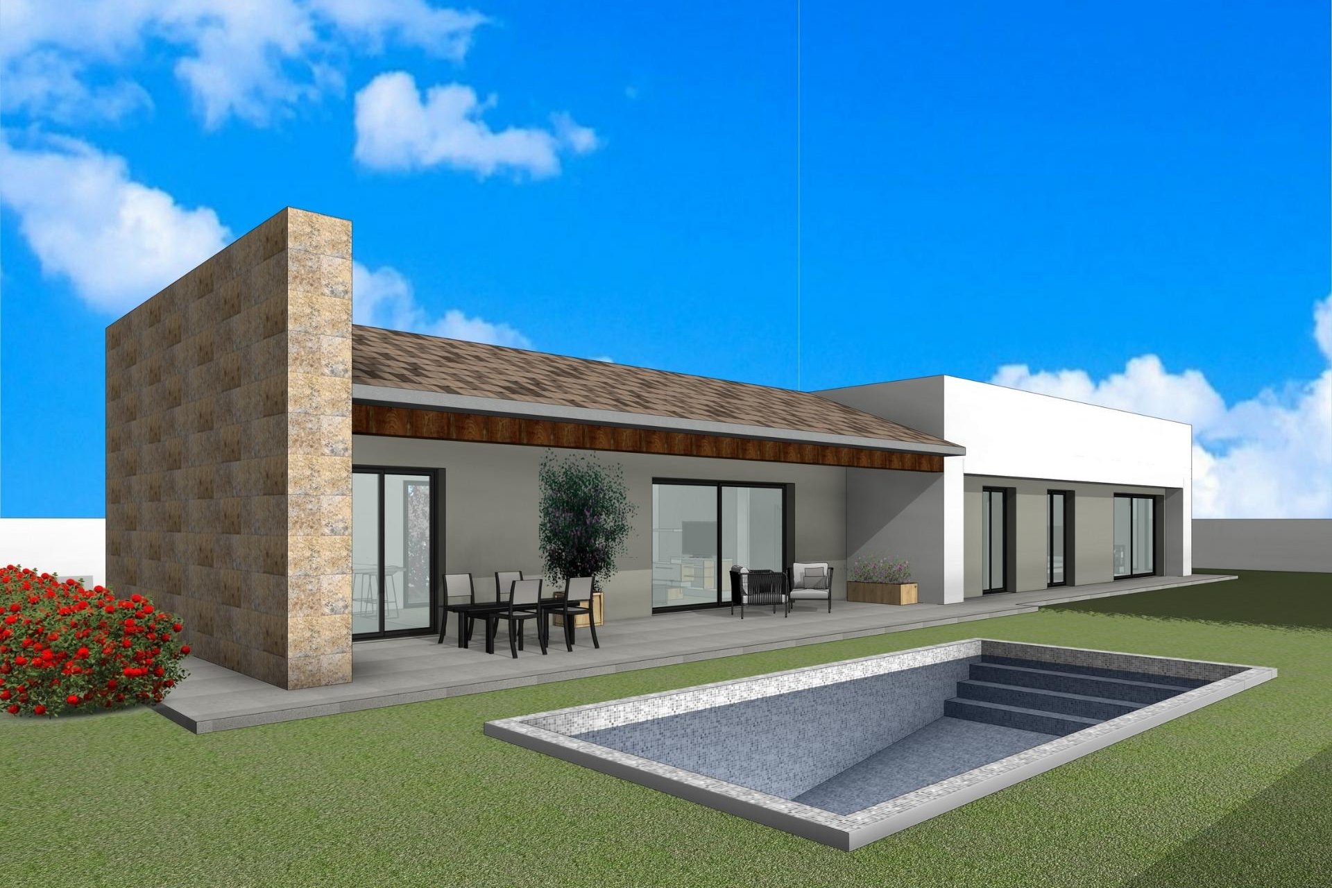 Nouvelle construction - Villa -
Pinoso - Pinoso - El Pinós