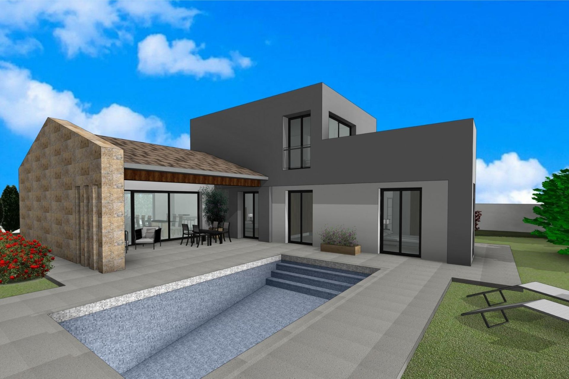 Nouvelle construction - Villa -
Pinoso - Pinoso - El Pinós