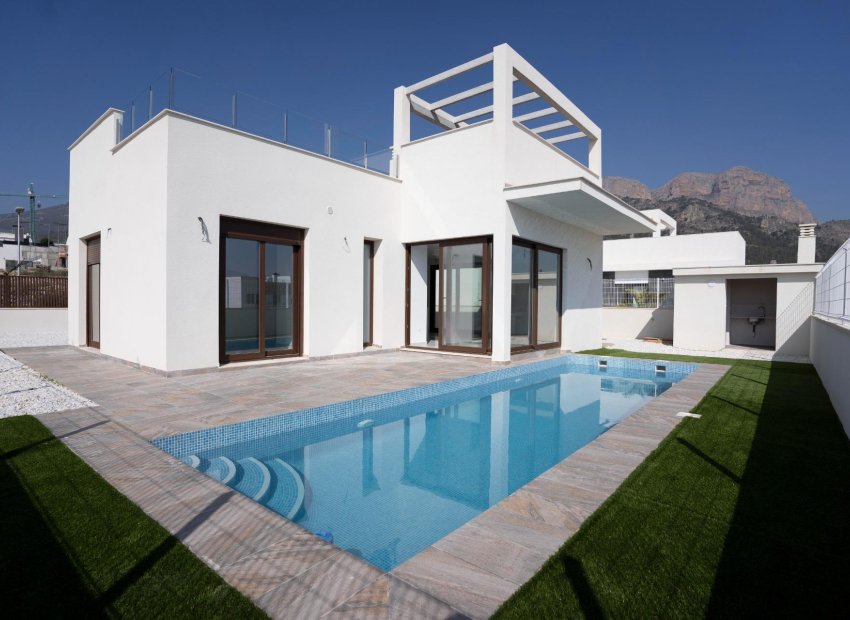 Nouvelle construction - Villa -
Polop - Alberca