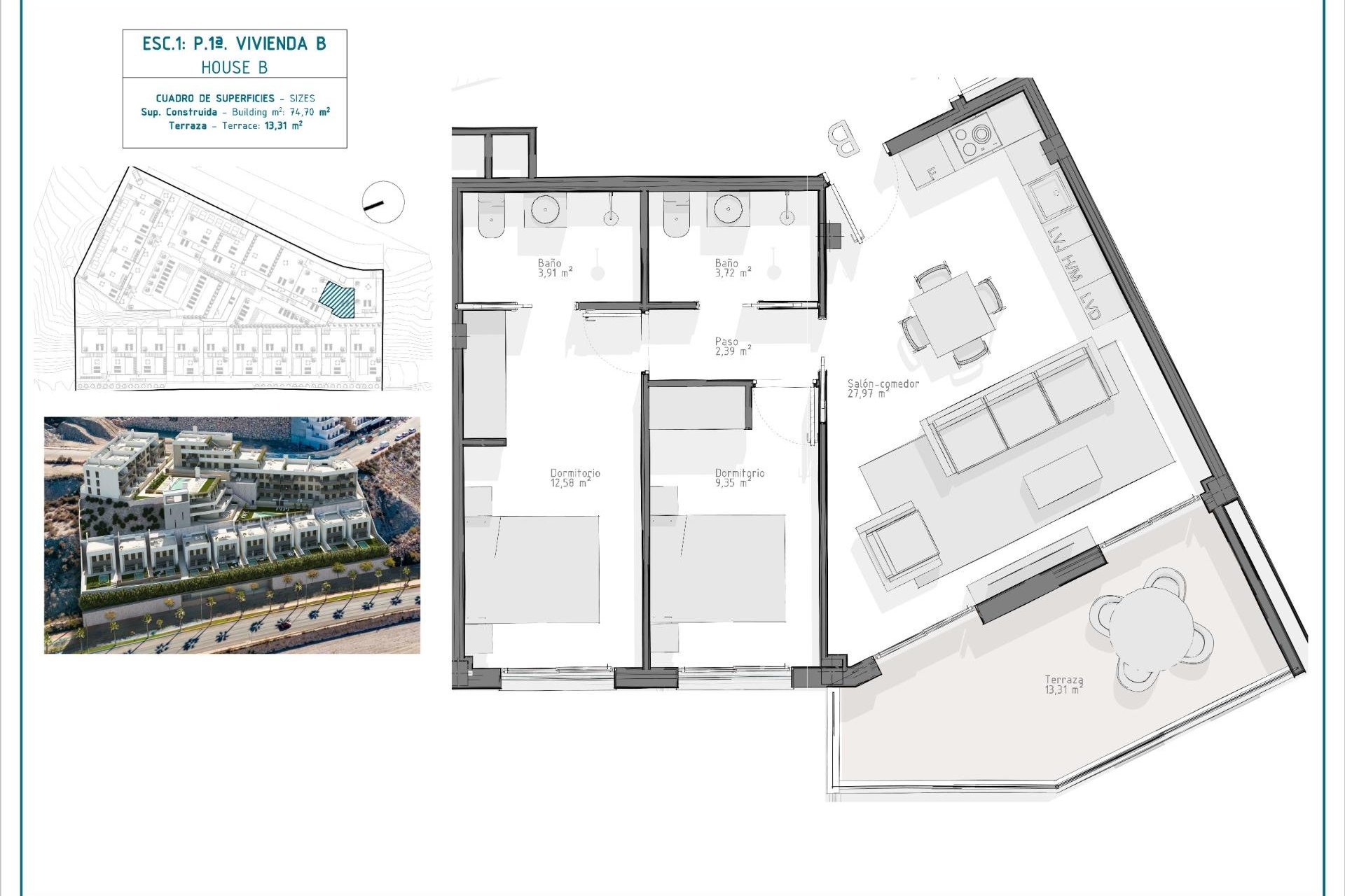 Obra nueva - Apartamento -
Aguilas - El Hornillo