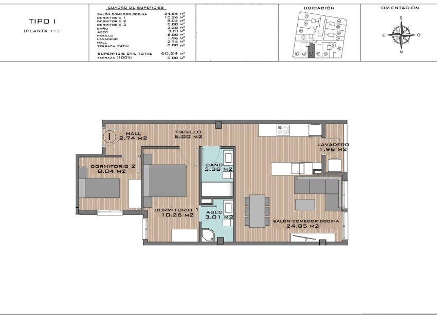 Obra nueva - Apartamento -
Algorfa - Pueblo