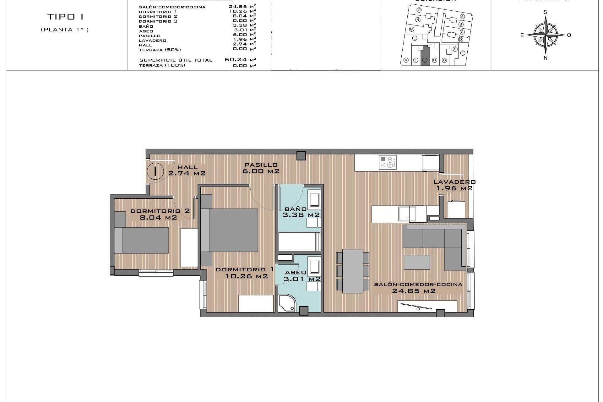 Obra nueva - Apartamento -
Algorfa - Pueblo