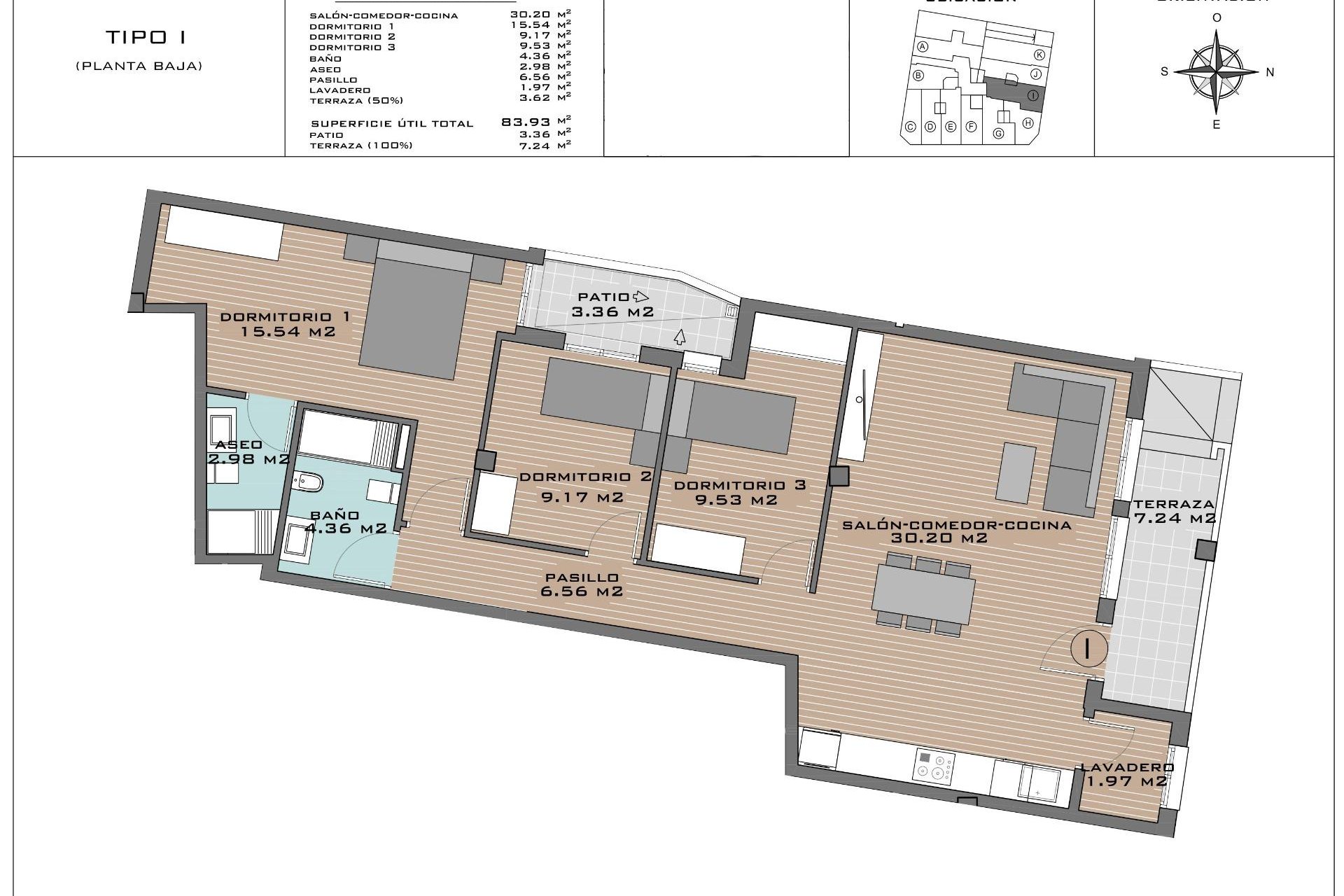 Obra nueva - Apartamento -
Algorfa - Pueblo