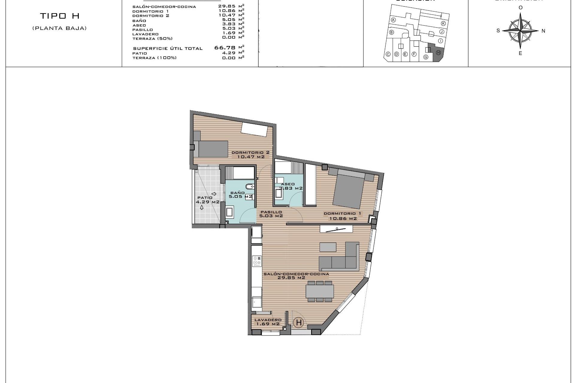 Obra nueva - Apartamento -
Algorfa - Pueblo