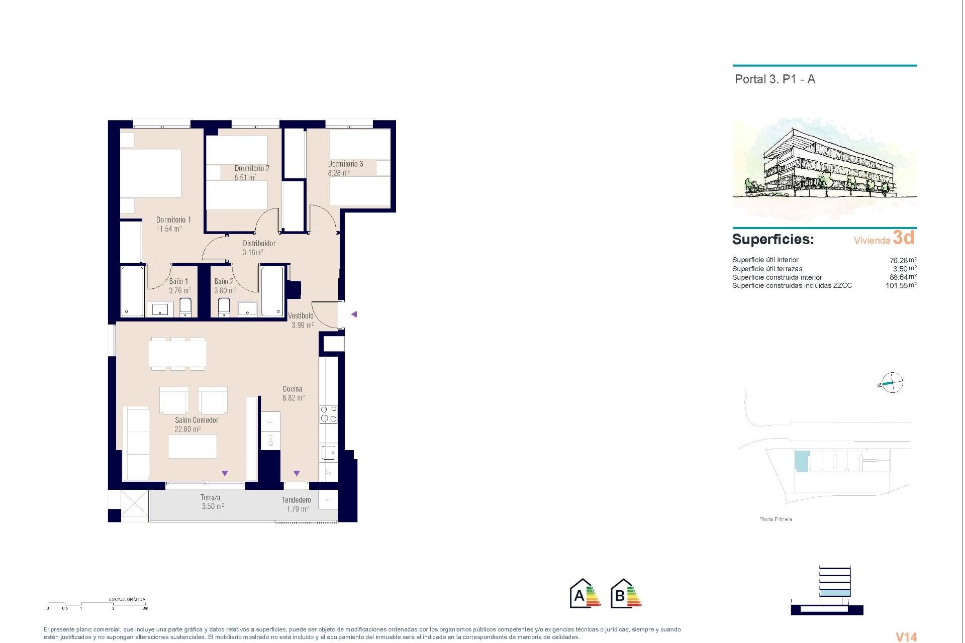 Obra nueva - Apartamento -
Alicante - San Agustín-PAU 2