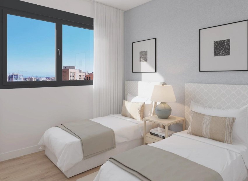 Obra nueva - Apartamento -
Alicante - San Agustín-PAU 2