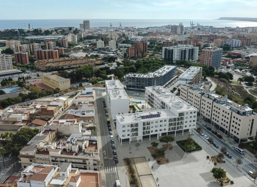 Obra nueva - Apartamento -
Alicante - San Agustín