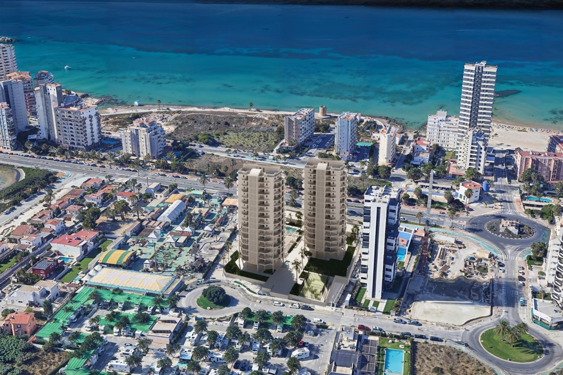 Obra nueva - Apartamento -
Calpe - Playa Arenal